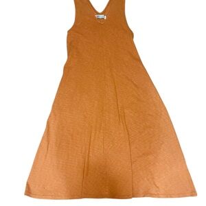 Free People Beach Sleeveless Orange Dress